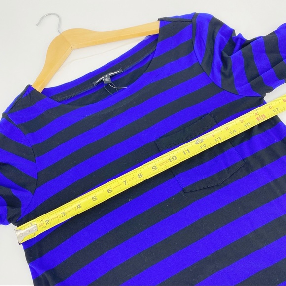 Cable & Gauge Black and Blue Stripe New Soft Top - Picture 8 of 9